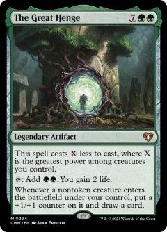 The Great Henge Commander Masters